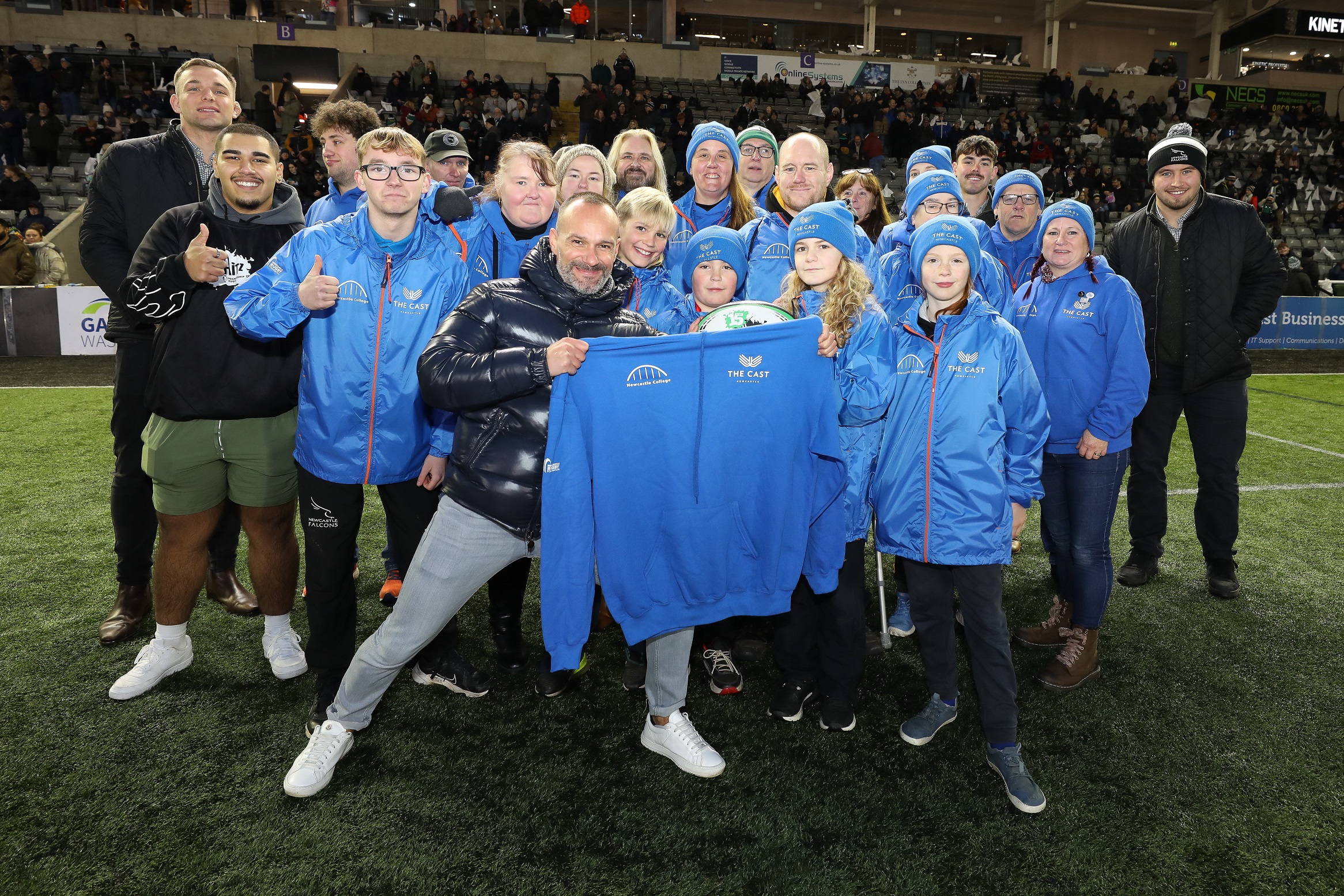 Newcastle College And Falcons Community CAST Launch Copy