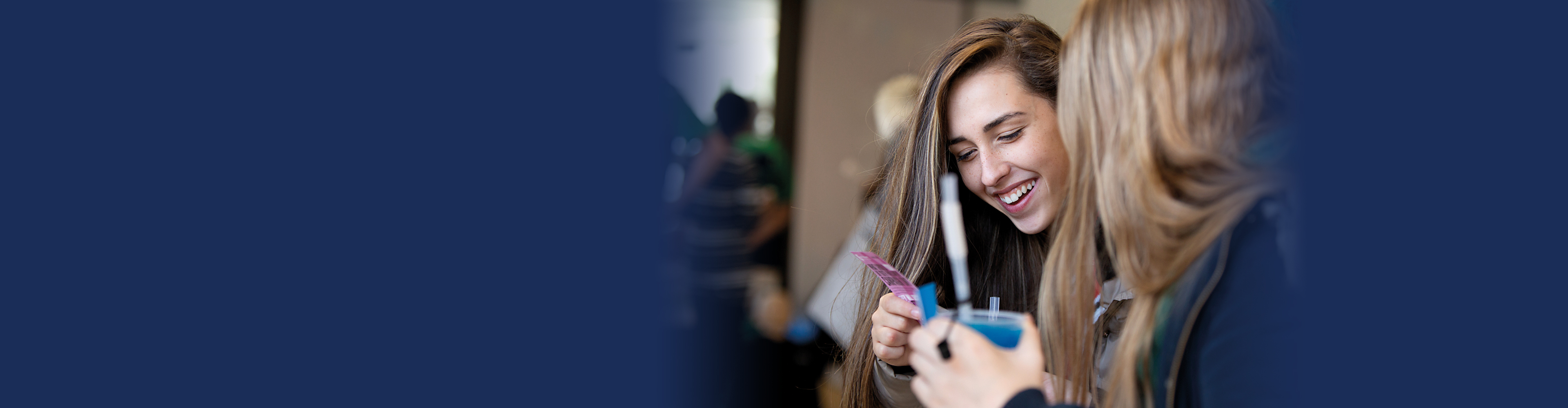 Banner With Fade About The College