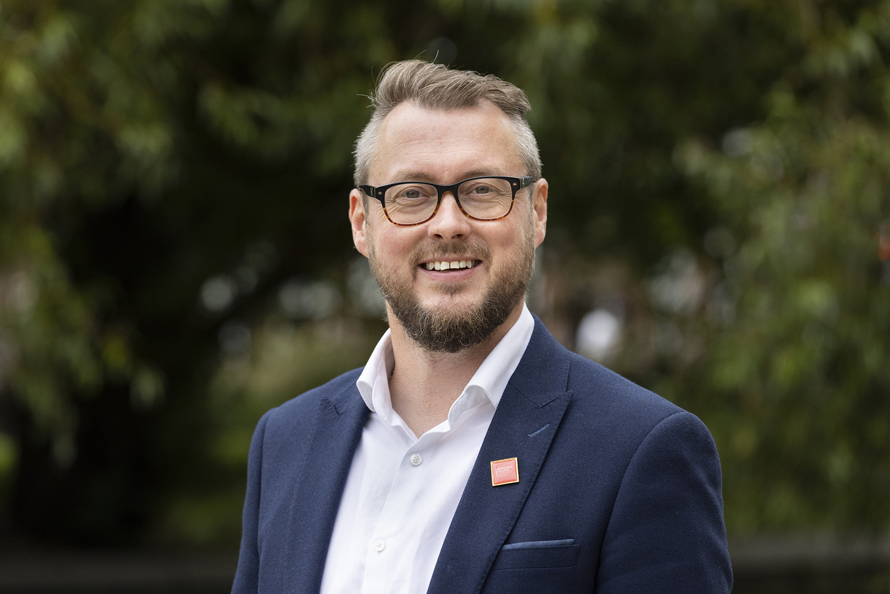 Jon Ridley, Principal Newcastle College Headshot