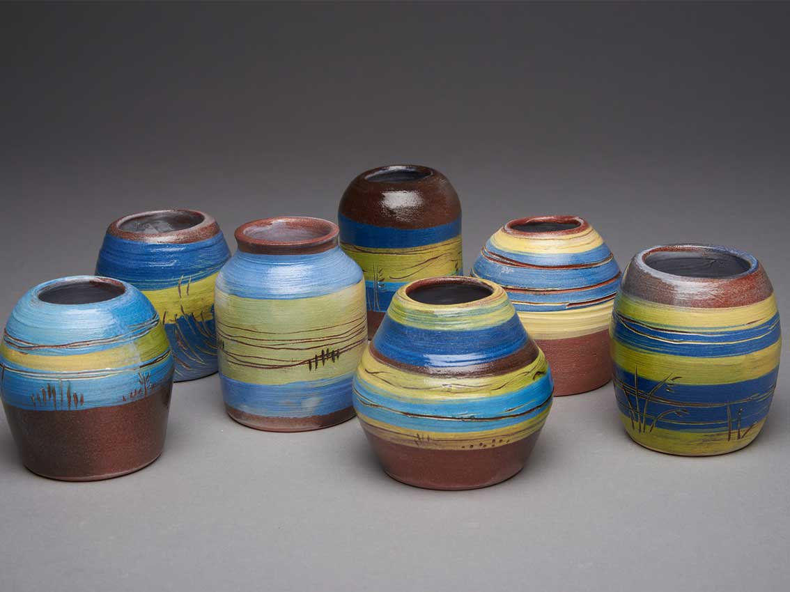 Level 2 Ceramics Student Work - small pots