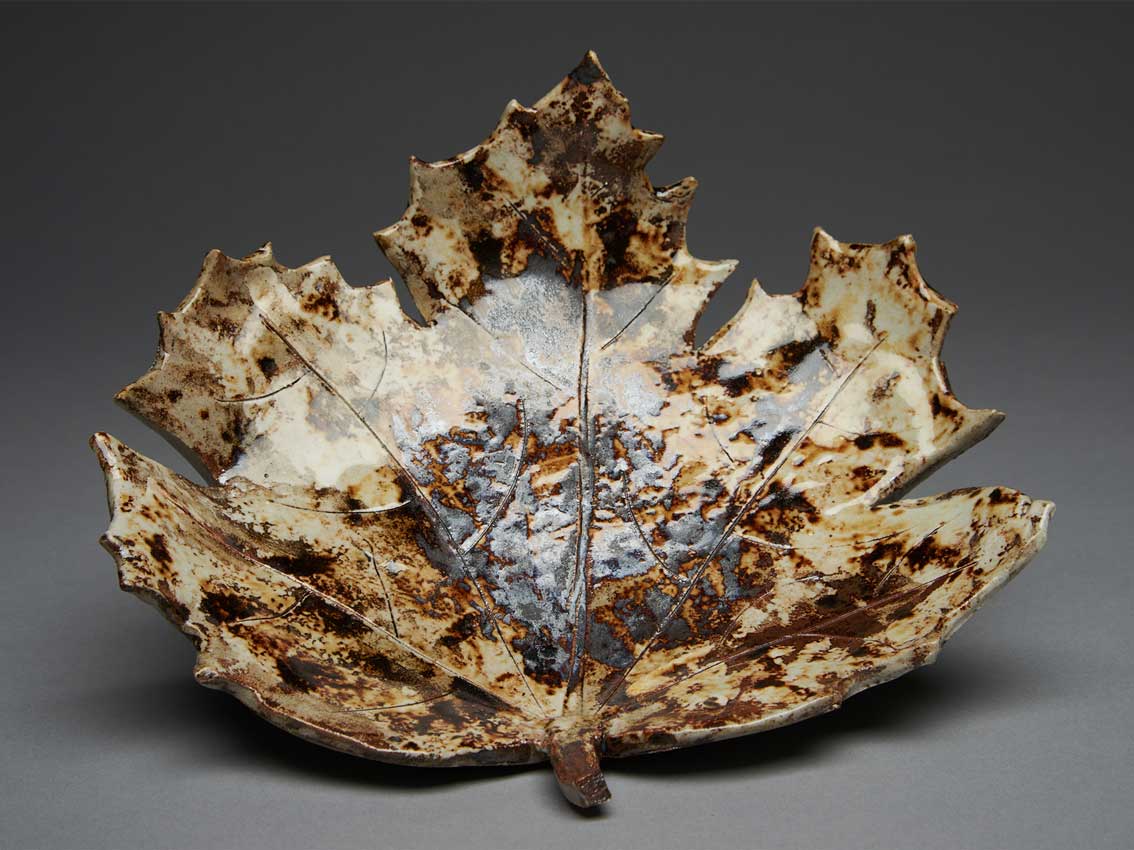 Level 2 Ceramics Student Work - Leaf